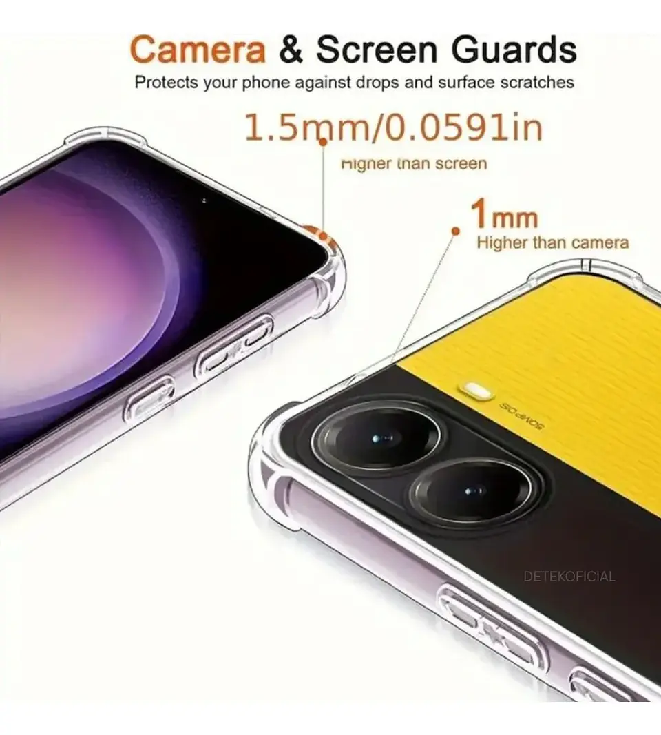 Carcasa Transparente Para Xiaomi Poco X7 Pro 5g  3