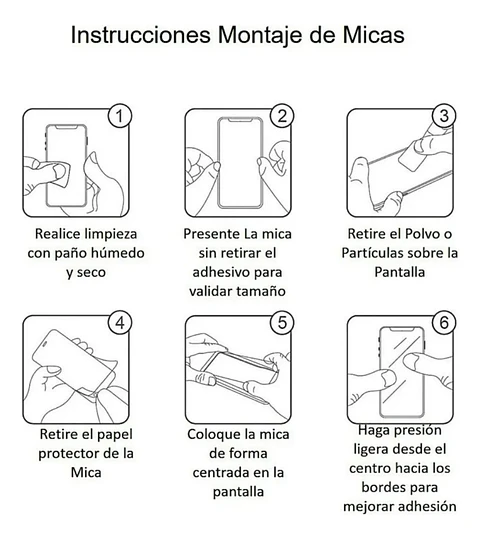 Lámina de Vidrio Completa para Xiomi Poco X7 Pro 5g 