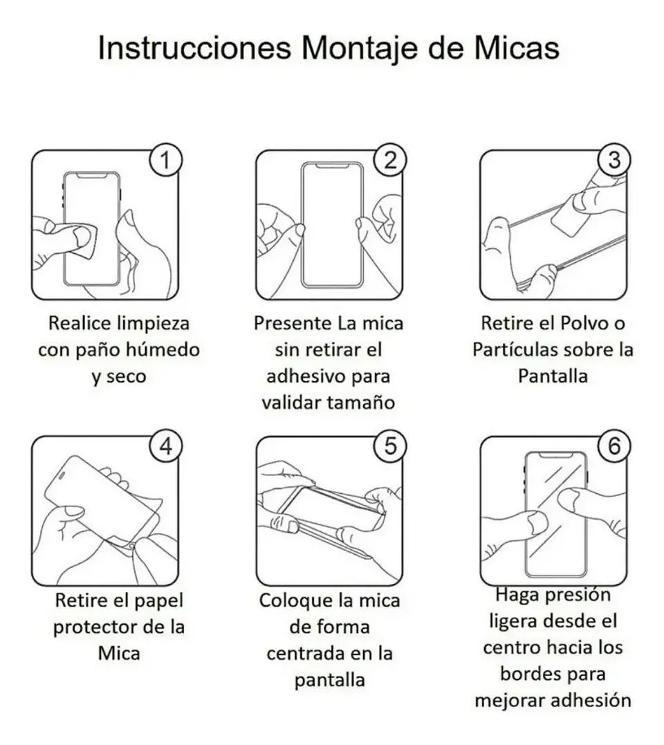 Lámina de Vidrio Completa para Xiomi Poco X7 Pro 5g  2