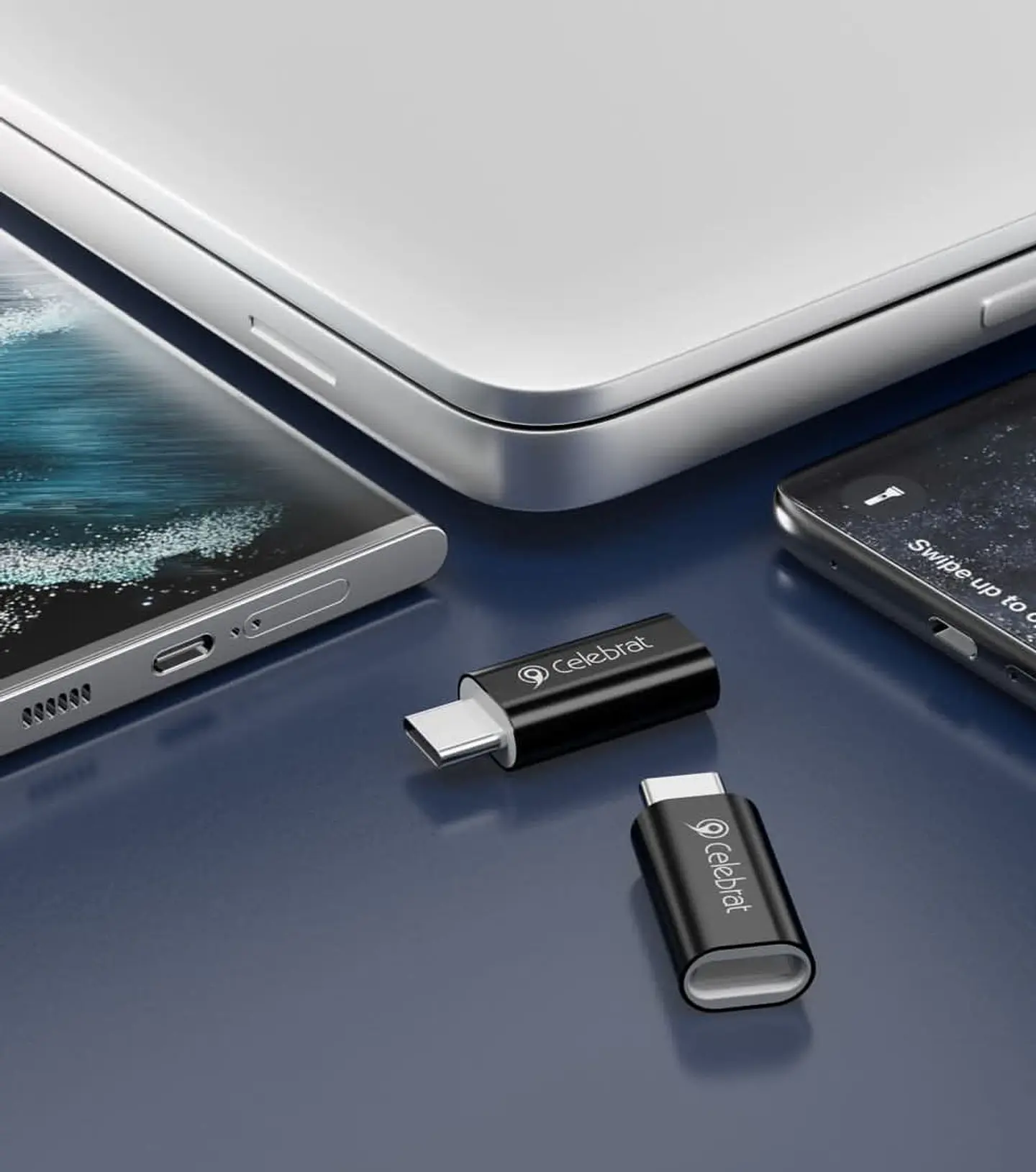 Adaptador OTG LIGHTNING a Tipo C para (Iphone /Ipad ) de 2A 480MB/S 4