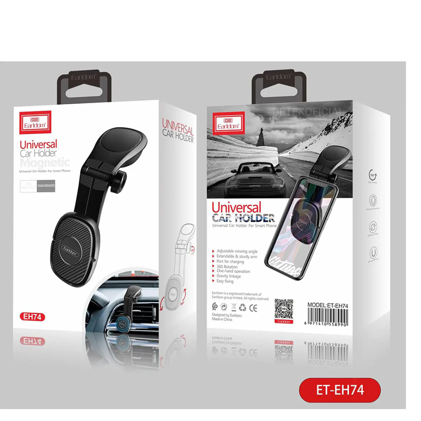 Soporte Auto Iman Ajustable Al Tablero del Auto  1