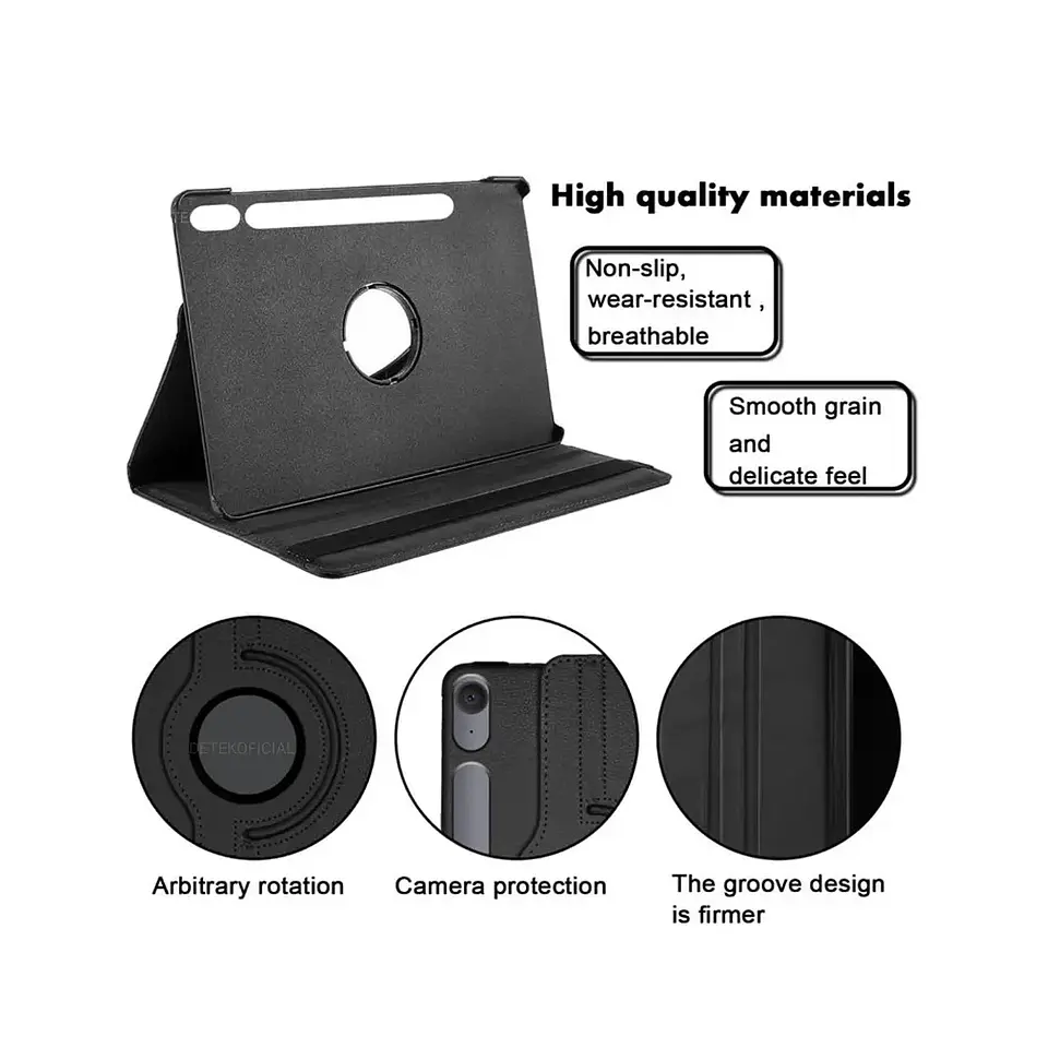 Funda 360 Giratoria Para Samsung Galaxy Tab S9 / S9 Fe 10.9 