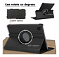 Funda 360 Giratoria Para Samsung Tab A9 8.7 X110 - Miniatura 5