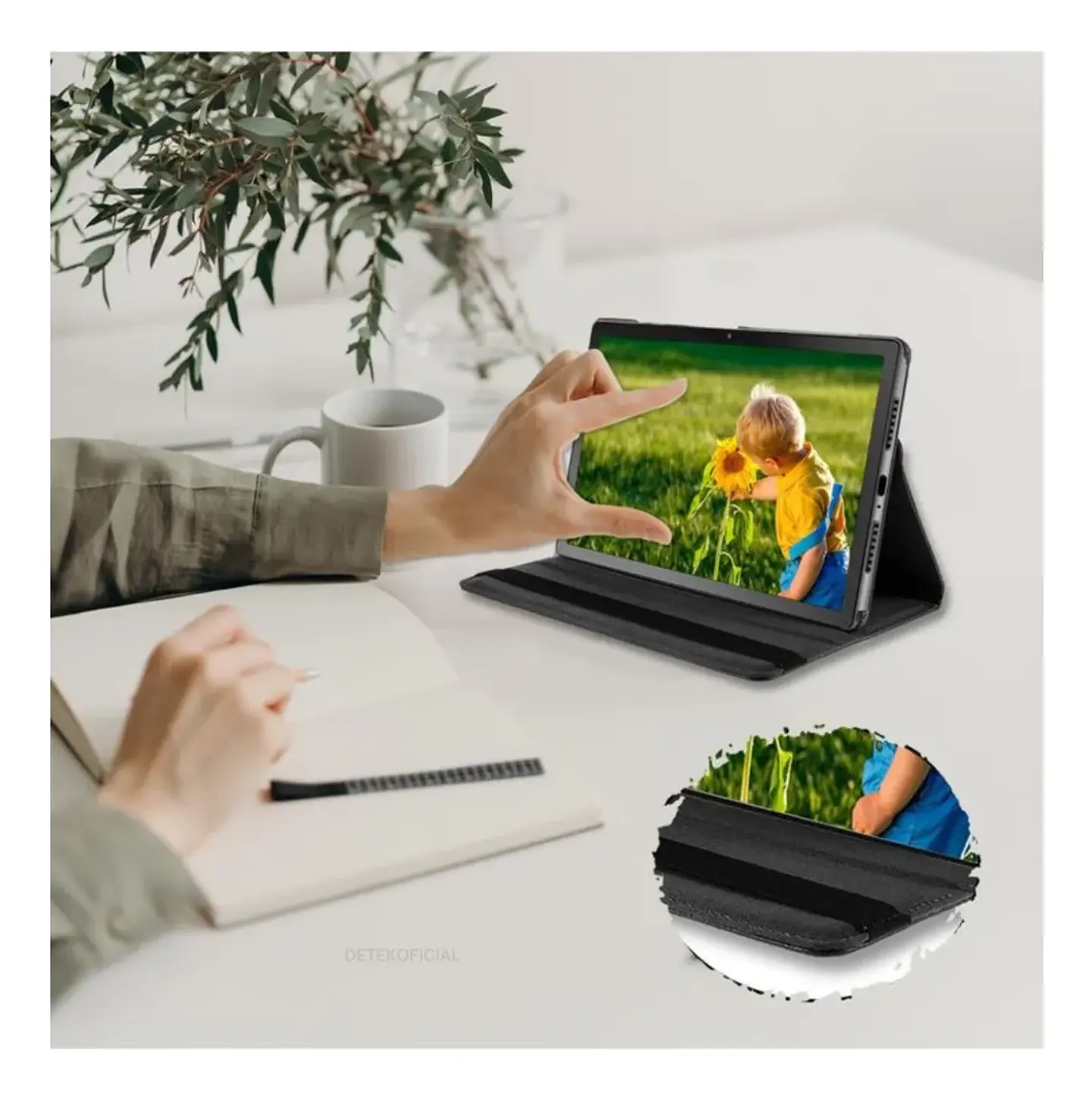 Funda 360 Giratoria Para Samsung Tab A9 8.7 X110 7