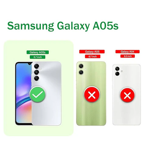 Carcasas Anti-Golpe Anillo Para Samsung Galaxy A05s