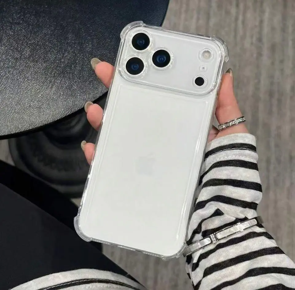 Carcasa Transparente Para iPhone 17 Pro Max  8
