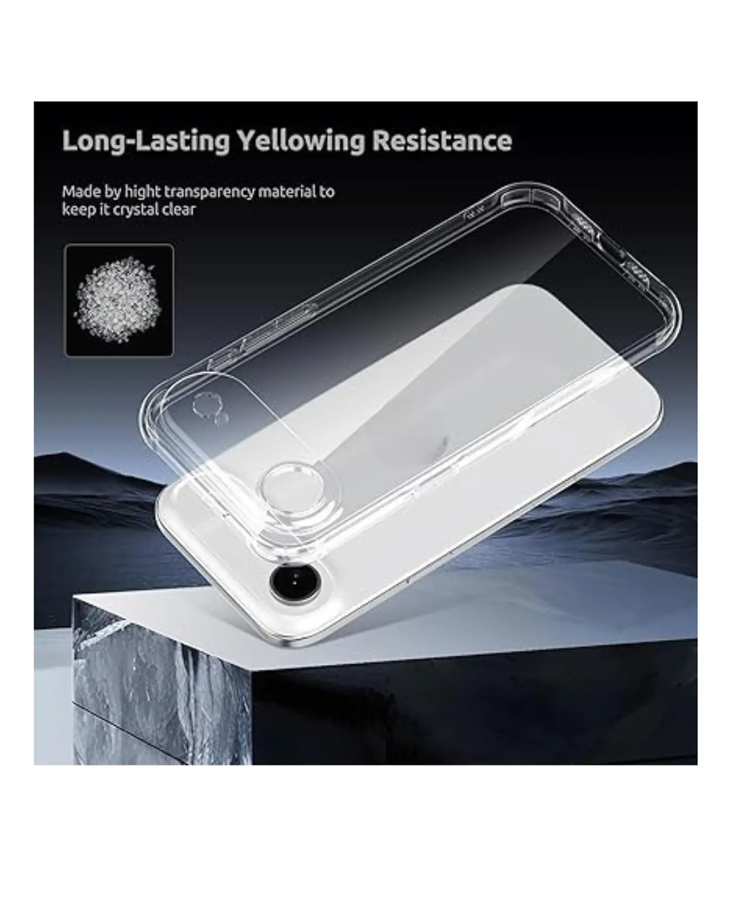 Carcasa Transparente Para iPhone 17 Air  3