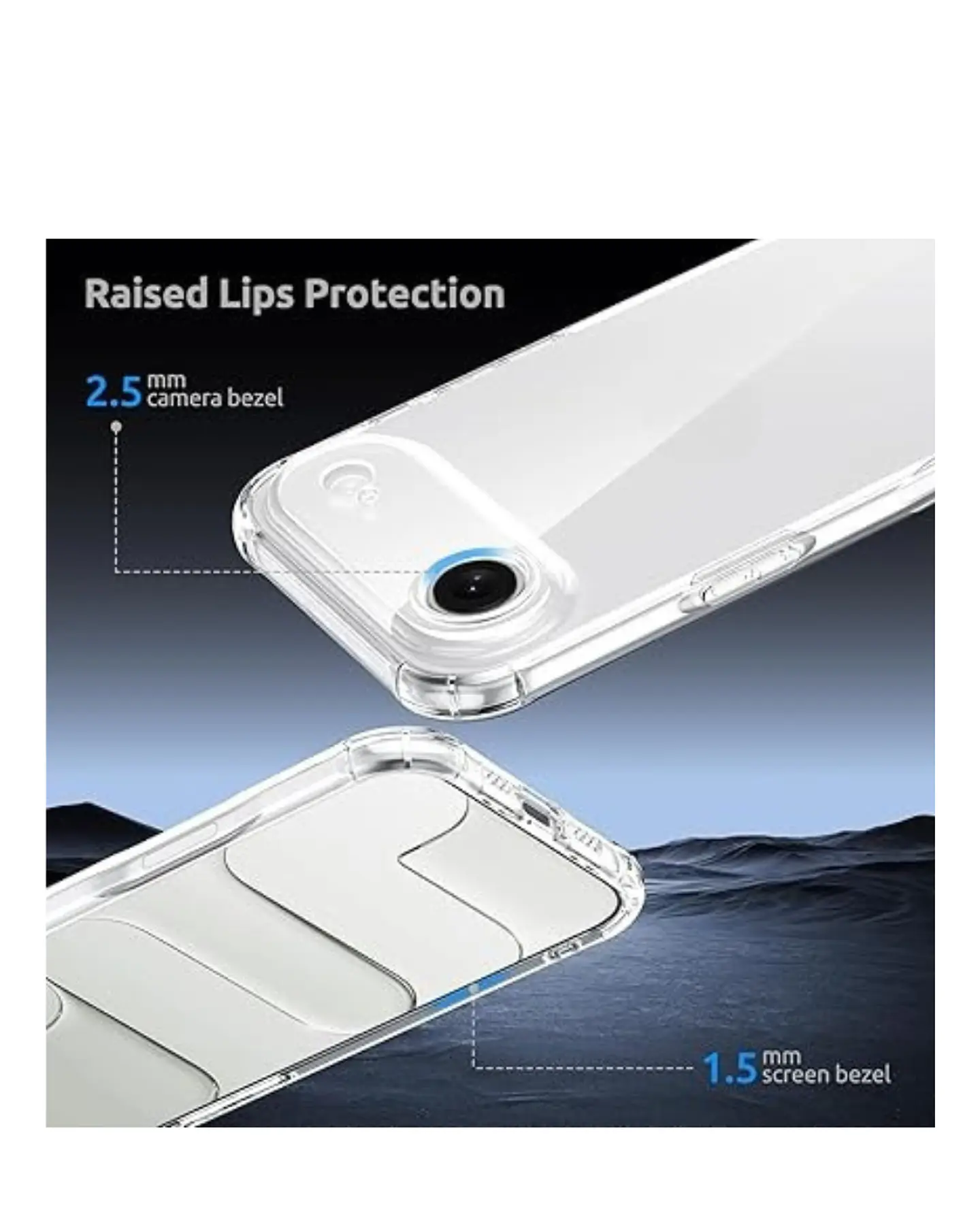 Carcasa Transparente Para iPhone 17 Air  4