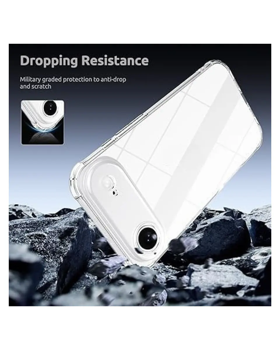 Carcasa Transparente Para iPhone 17 Air  5