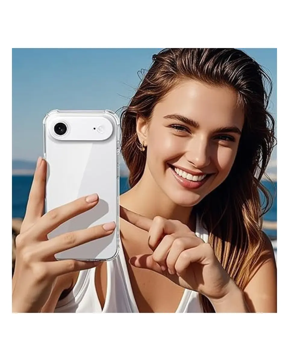 Carcasa Transparente Para iPhone 17 Air  6