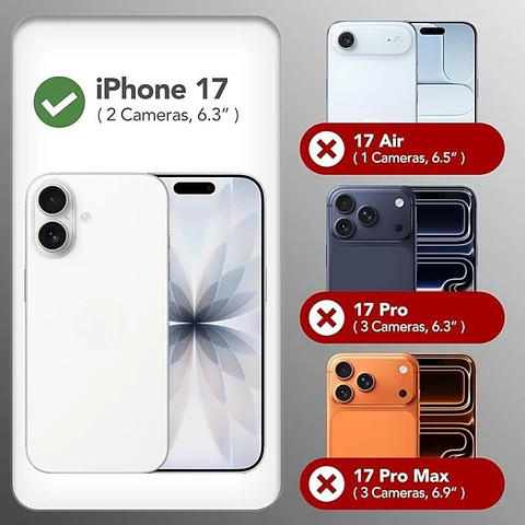 Lamina Completa Vidrio Para iPhone 17 