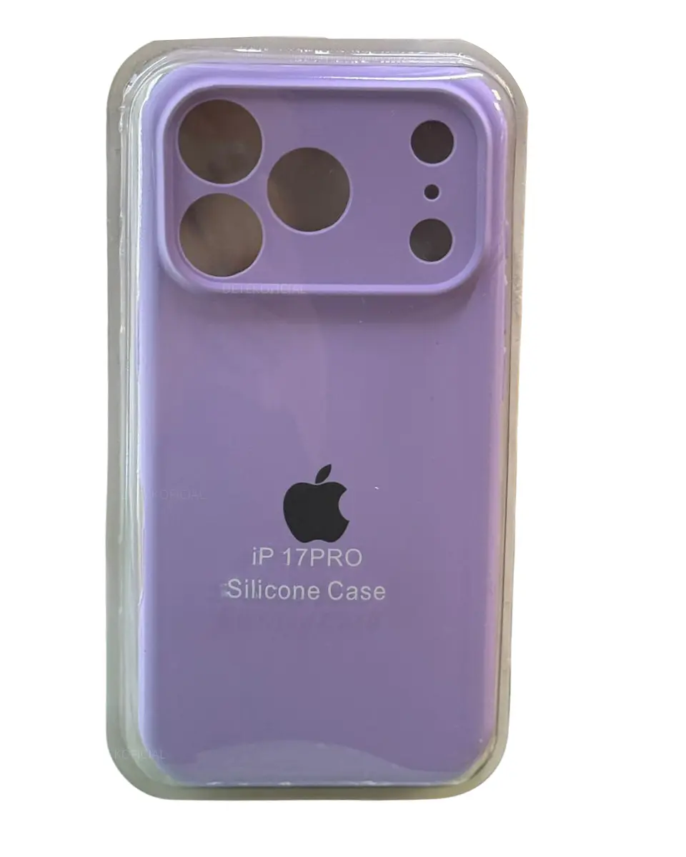 Carcasa Silicona Antideslizante Para iPhone 17 Pro  4