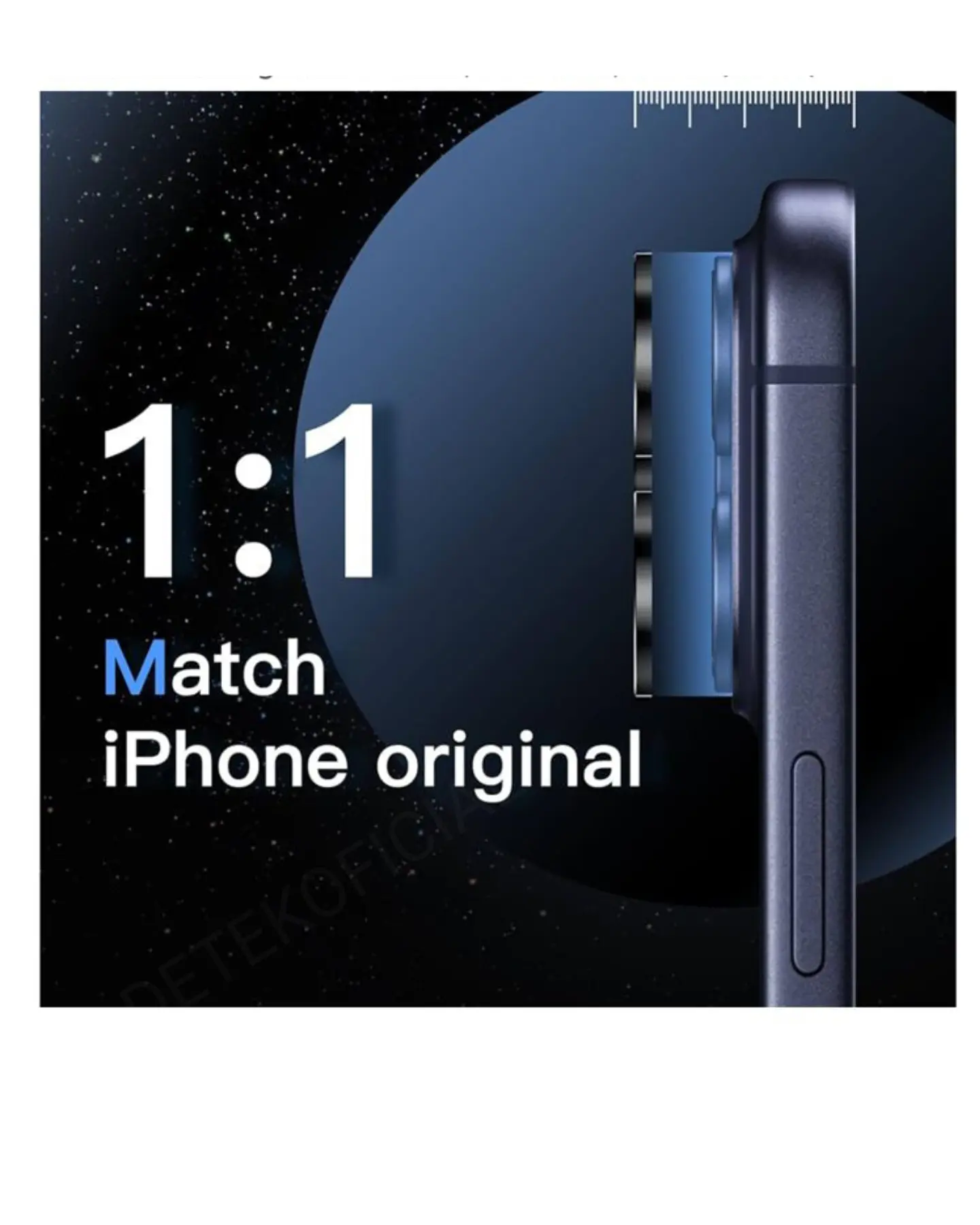 Protector De Cámara Para iPhone 17 Pro Max  5