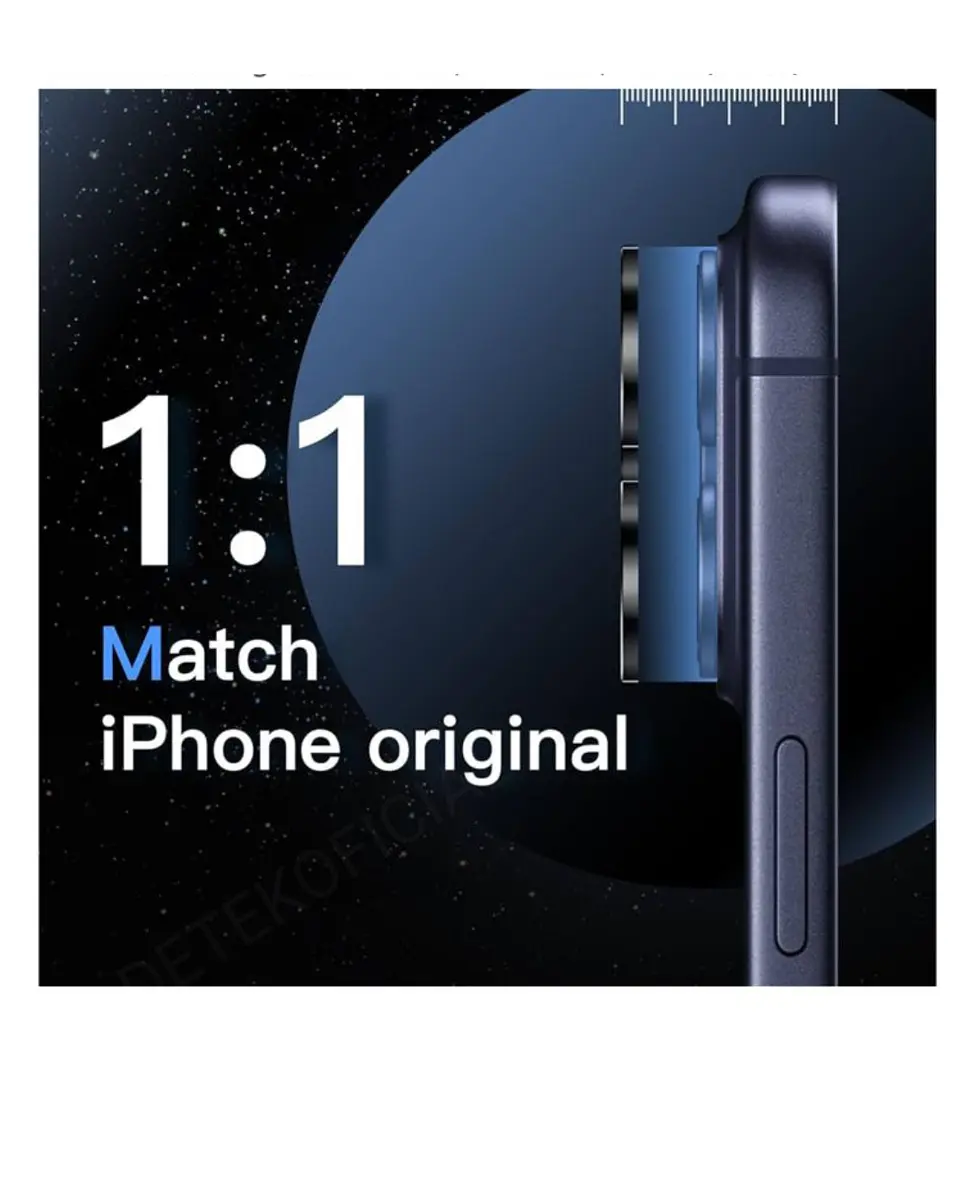 Protector De Cámara Para iPhone 17 Pro Max  5