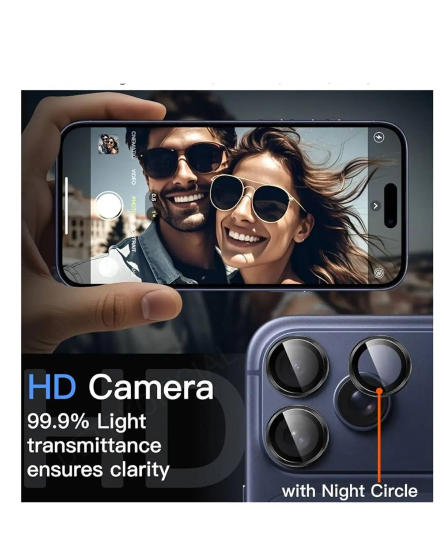 Protector De Cámara Para iPhone 17 Pro Max  7