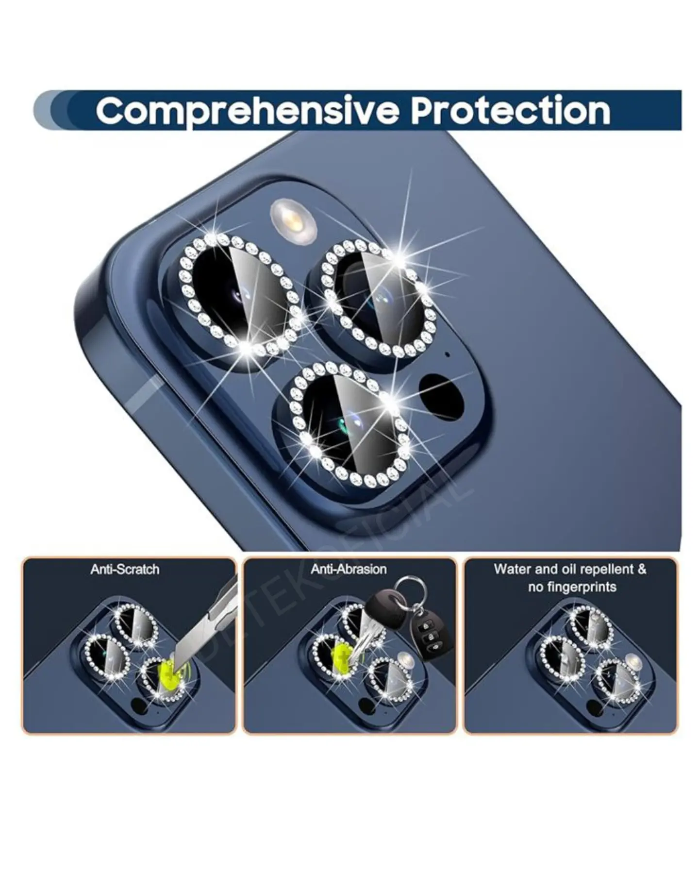 Protector De Cámara Para iPhone 17 Pro Max  9