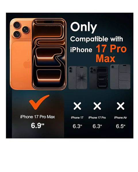 Protector De Cámara Para iPhone 17 Pro Max 