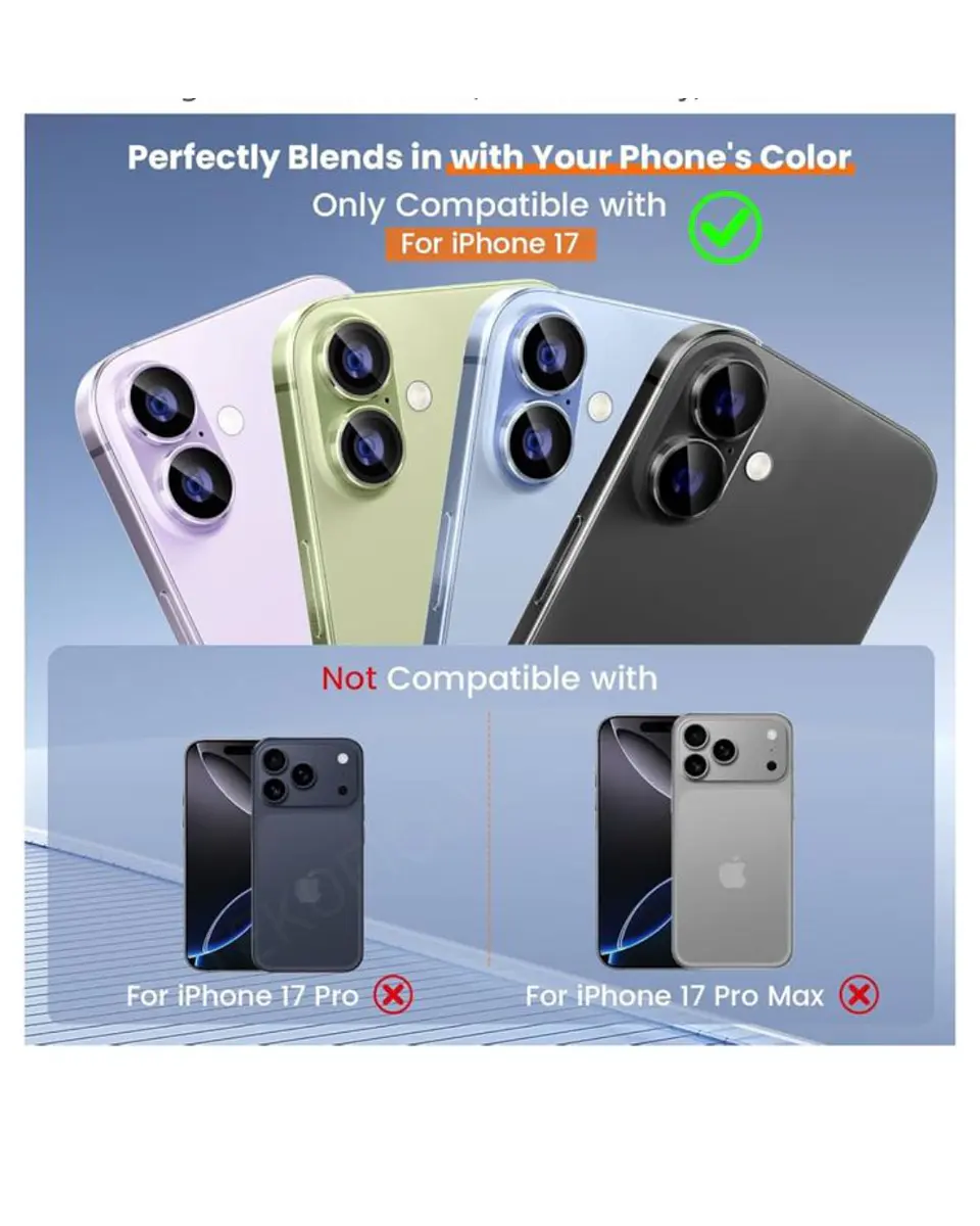  Protector De Cámara Para iPhone 17  2