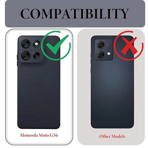 Carcasa Transparente Para Motorola G56
