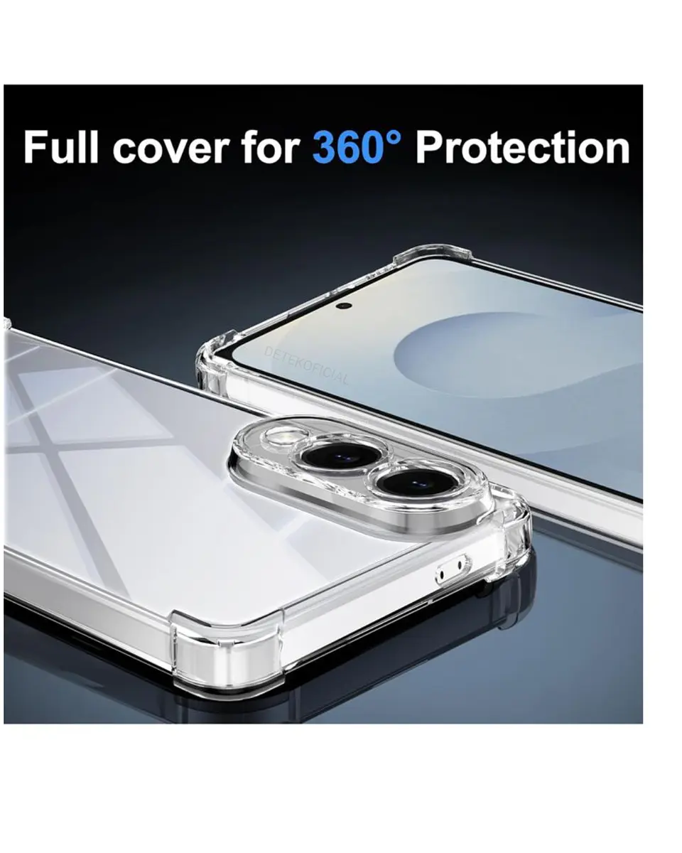 Carcasa Transparente Para Samsung Galaxy S25 Edge 4