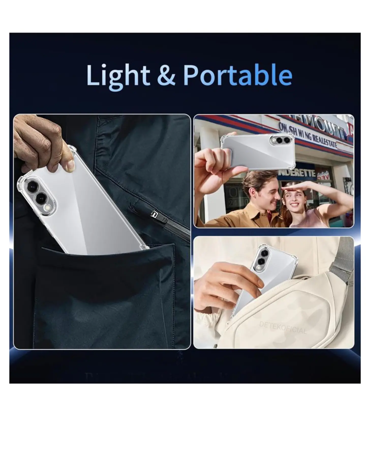Carcasa Transparente Para Samsung Galaxy S25 Edge 6