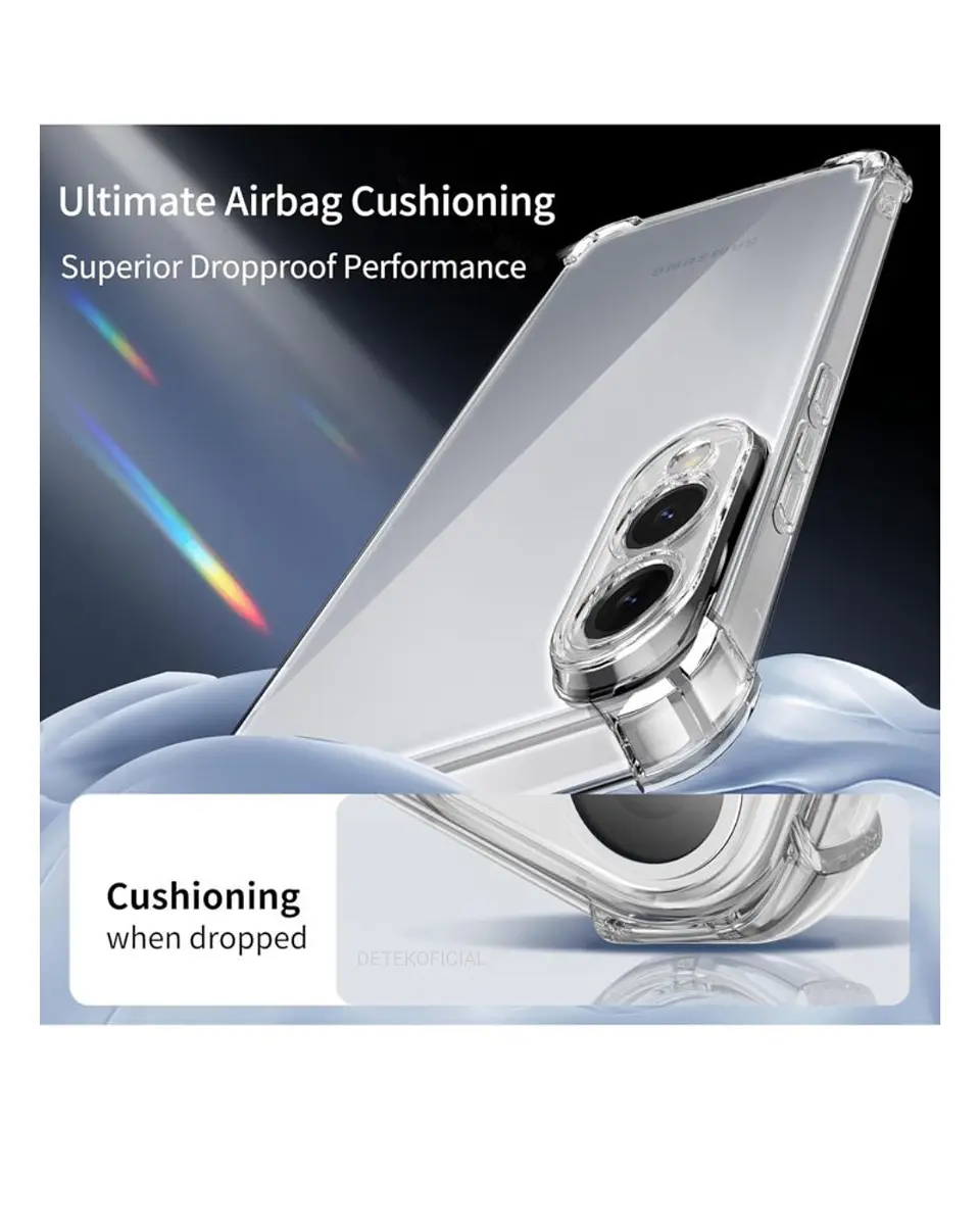 Carcasa Transparente Para Samsung Galaxy S25 Edge 3