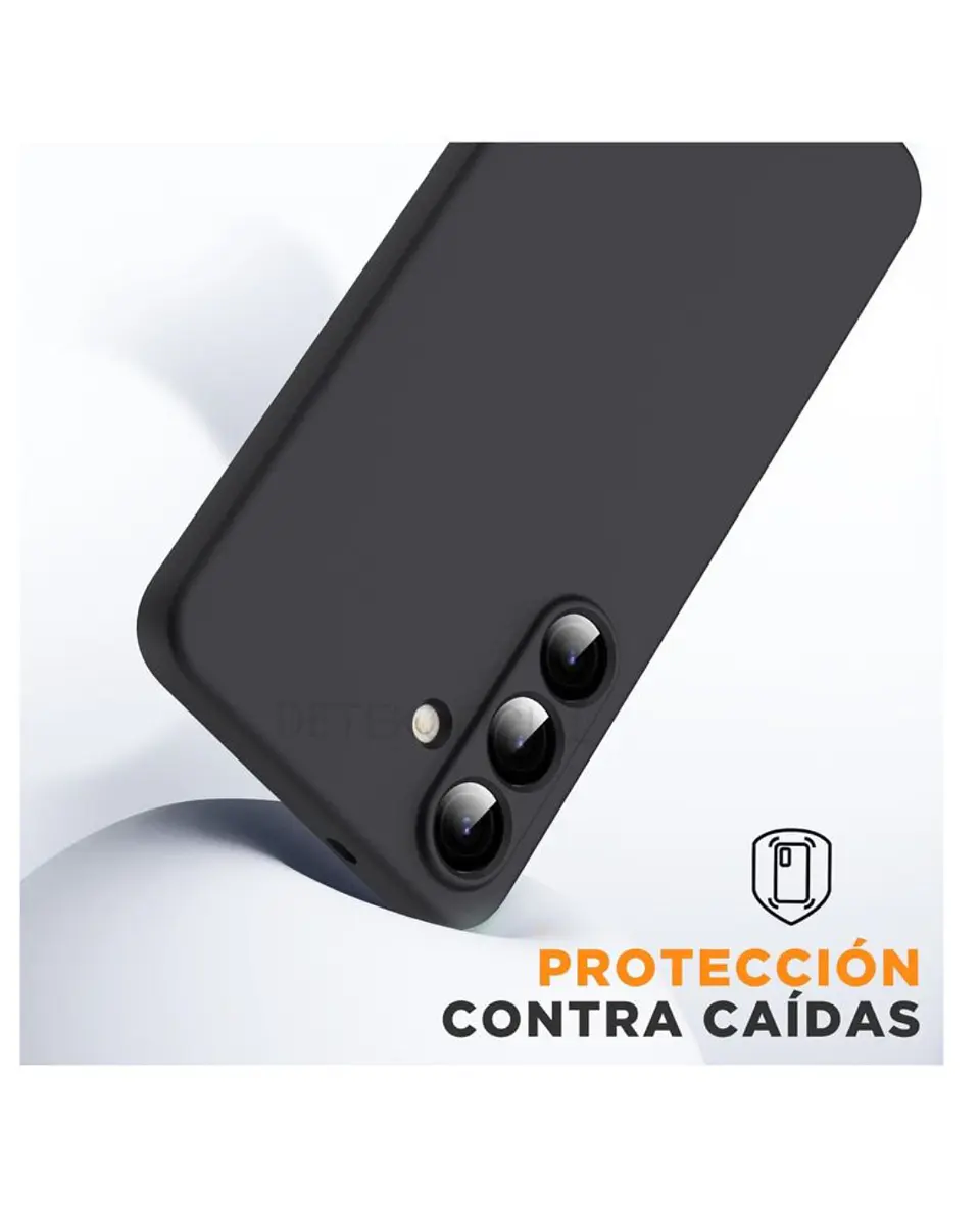 Carcasa Silicon Color Para Samsung Galaxy S25 Fe 3
