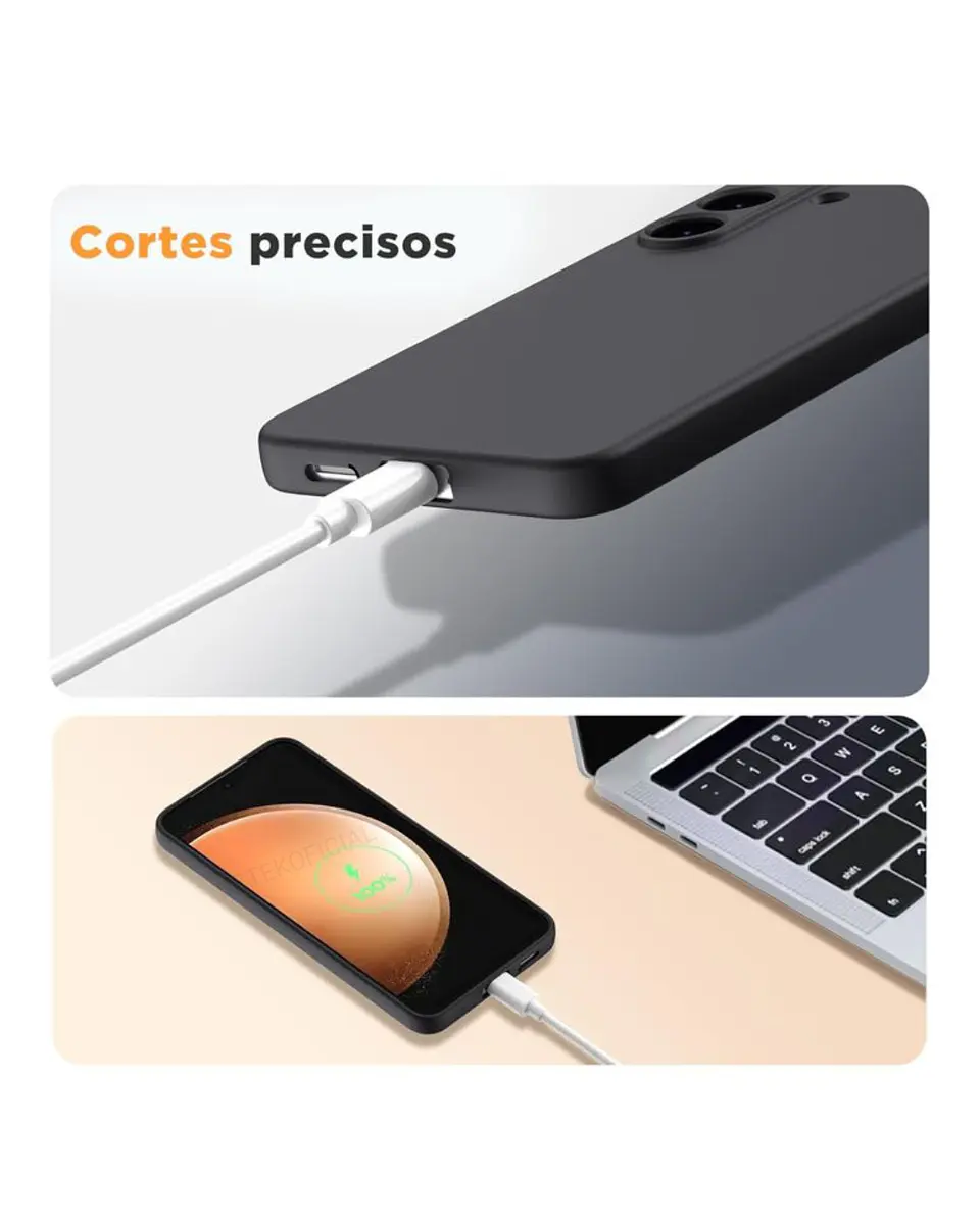 Carcasa Silicon Color Para Samsung Galaxy S25 Fe 5