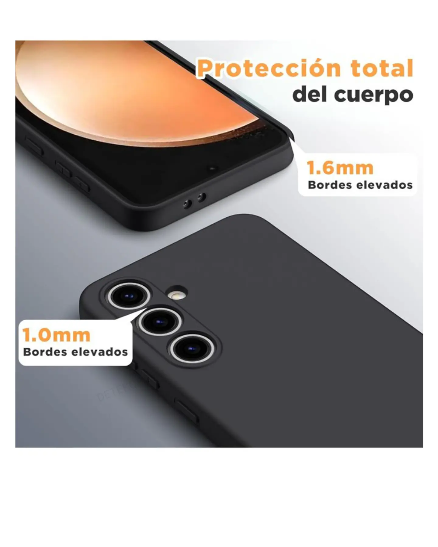 Carcasa Silicon Color Para Samsung Galaxy S25 Fe 4