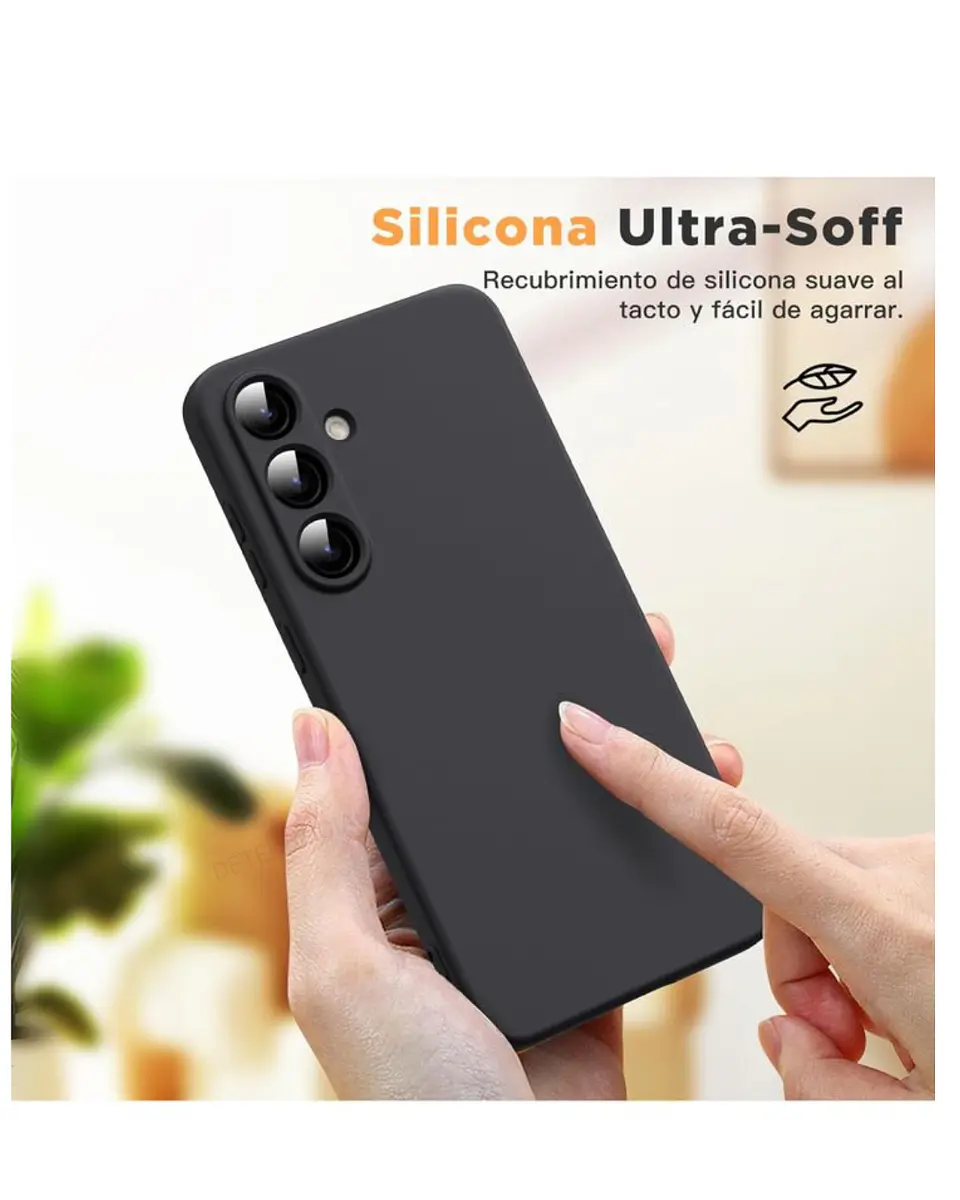 Carcasa Silicon Color Para Samsung Galaxy S25 Fe 8