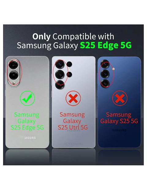 Carcasa Silicon Color Para Samsung Galaxy S25 Edge