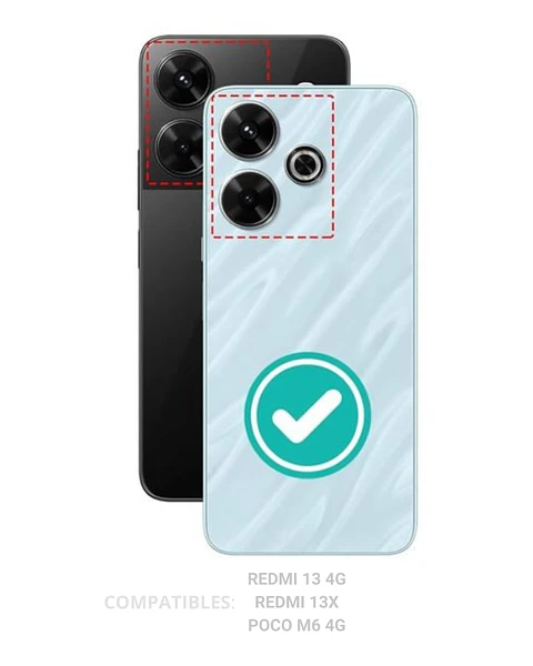 Carcasa Transparente Reforzado Para Xiaomi Redmi 13x