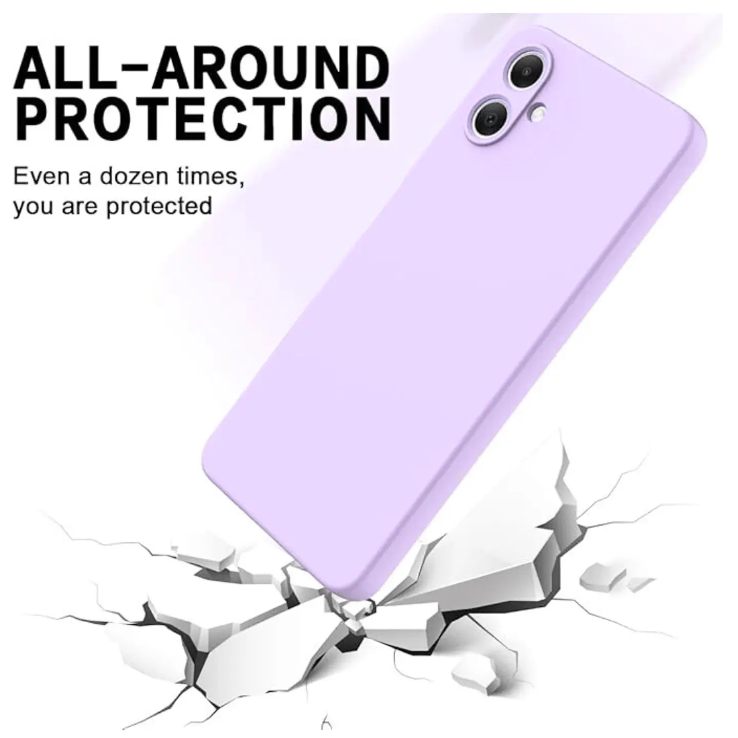 Carcasa Silicona Color para Samsung A07  12