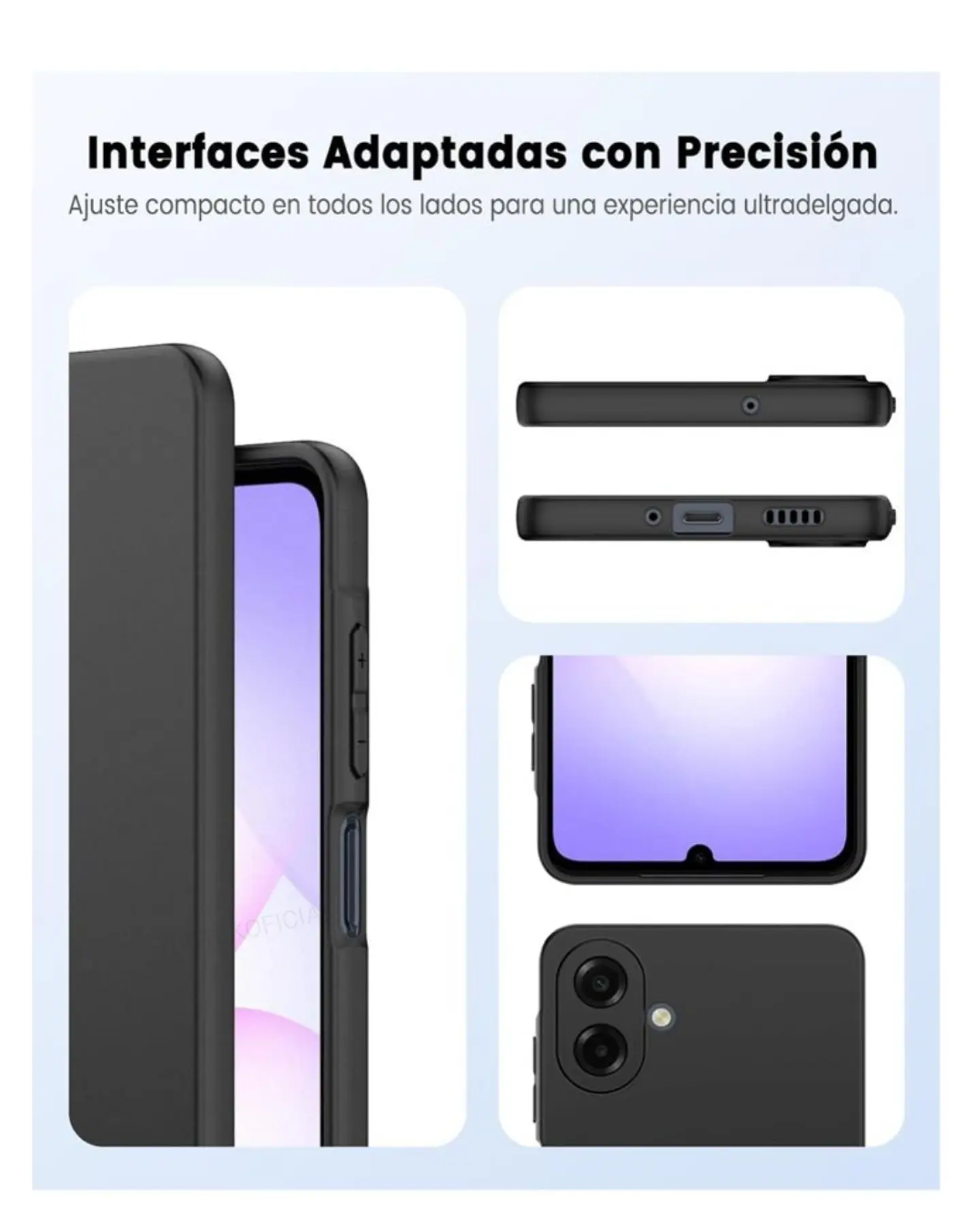 Carcasa Silicona Color para Samsung A07  4