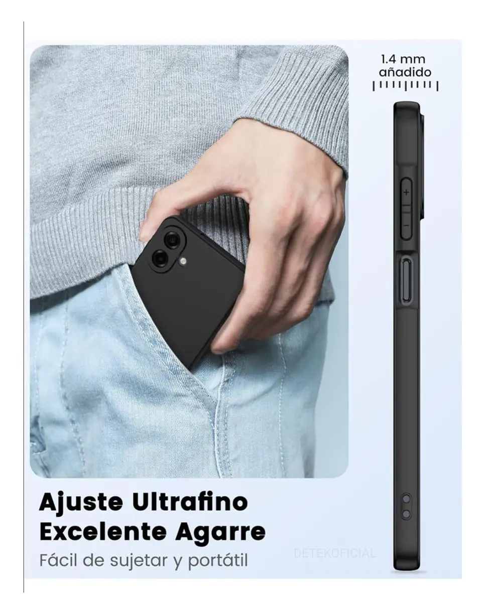 Carcasa Silicona Color para Samsung A07  7