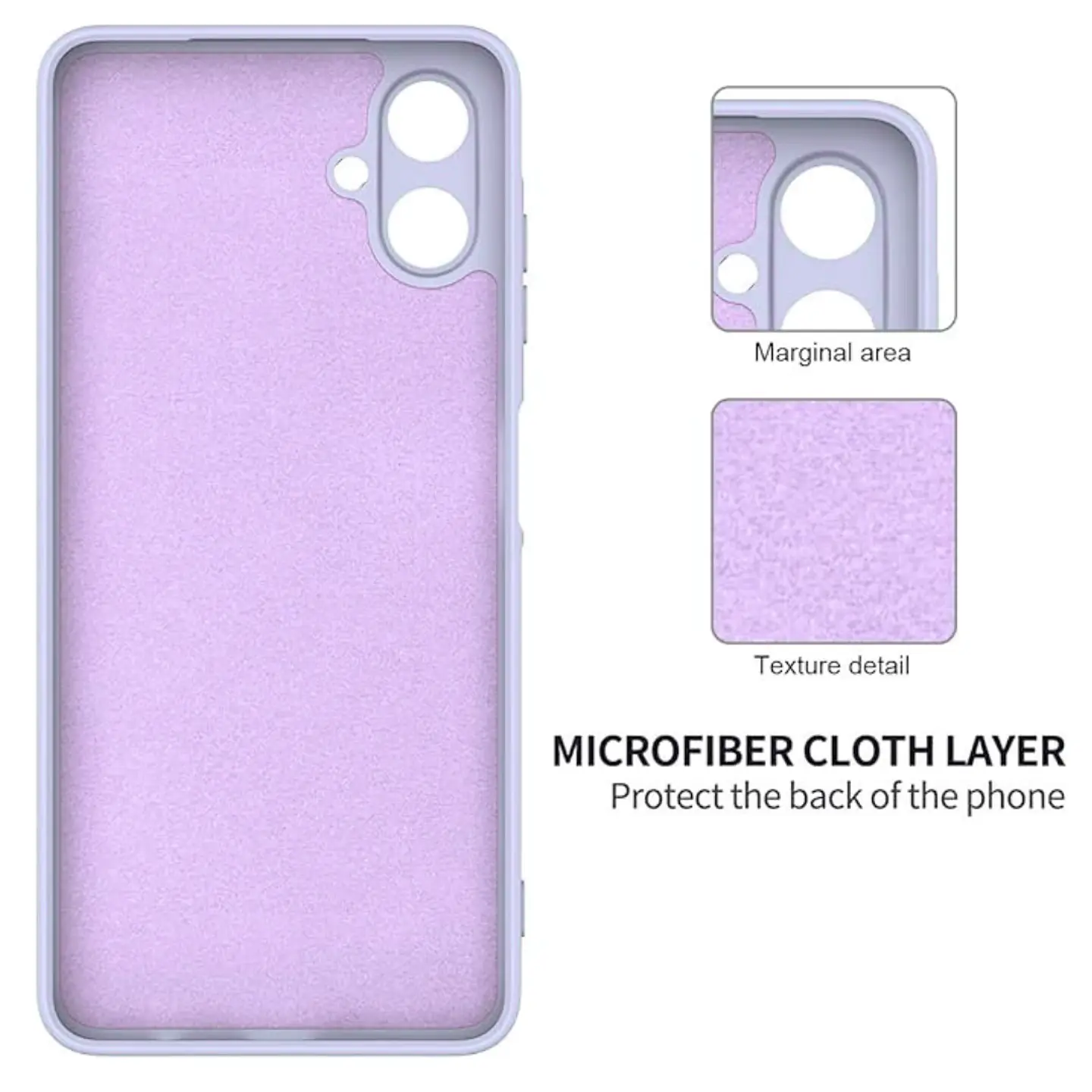 Carcasa Silicona Color para Samsung A07  10
