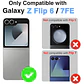Carcasa Transparente para Samsung Galaxy  Z Flip 7 Fe  - Miniatura 2