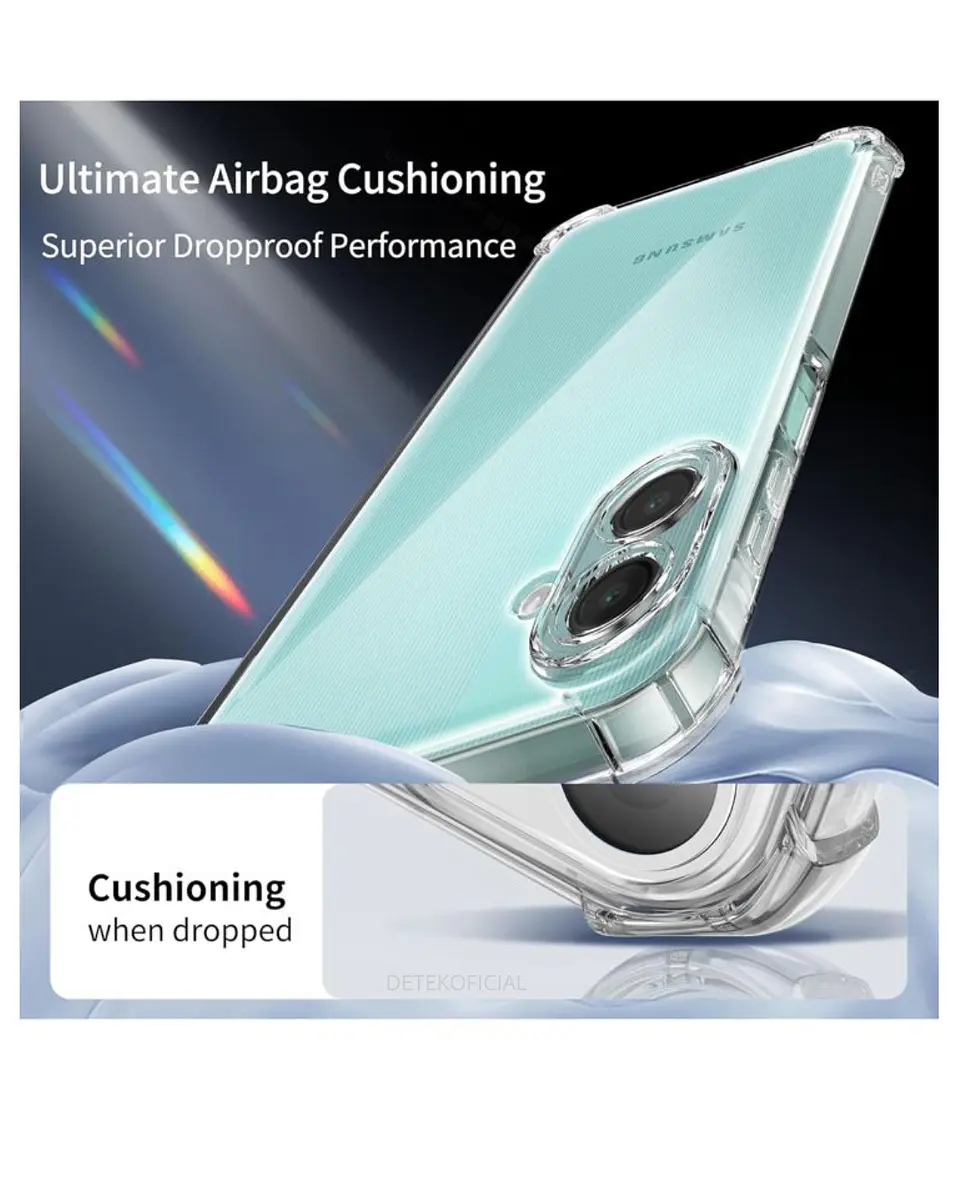 Carcasa Transparente Reforzado Para Samsung A07 4G 5G 3