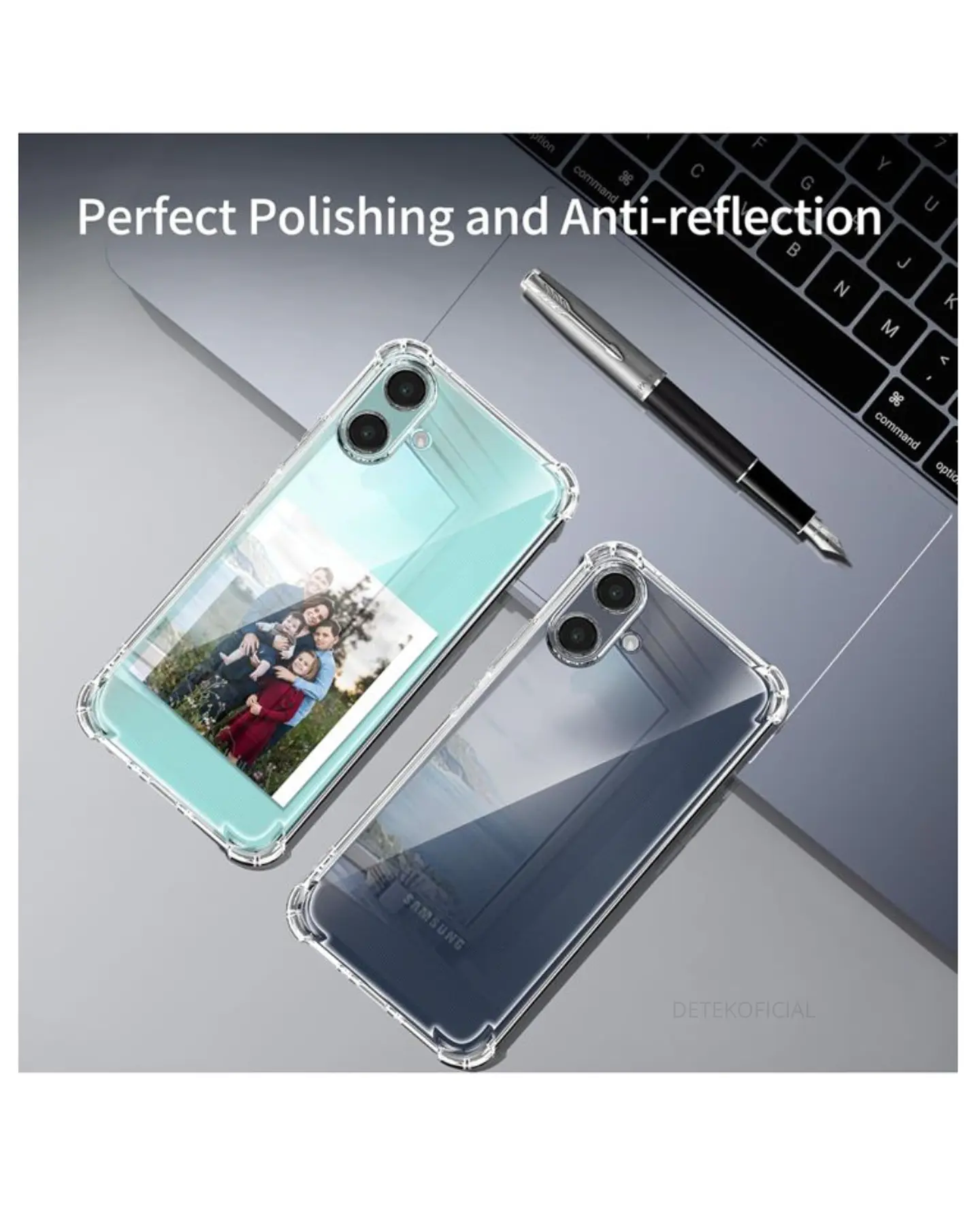 Carcasa Transparente Reforzado Para Samsung A07 4G 5G 6