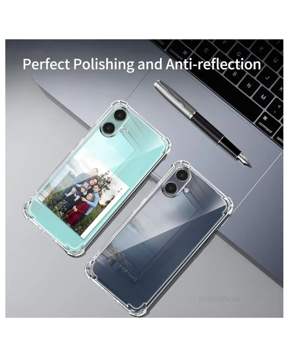 Carcasa Transparente Reforzado Para Samsung A07 4G 5G 6