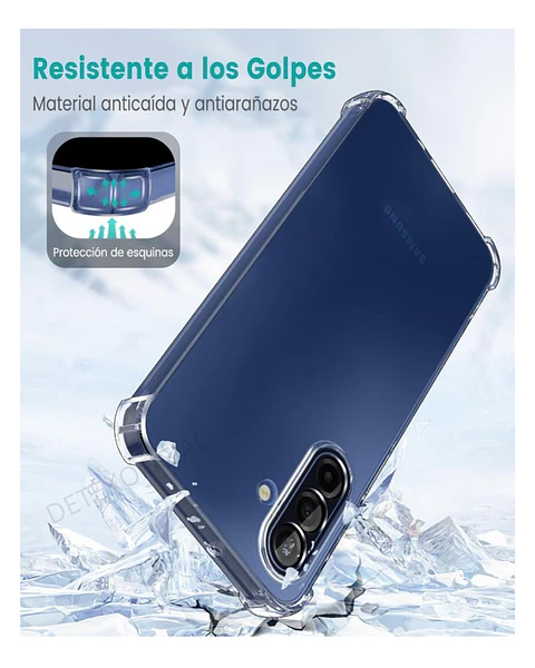 Carcasa Transparente Reforzado Para Samsung Galaxy A17 4G 5G