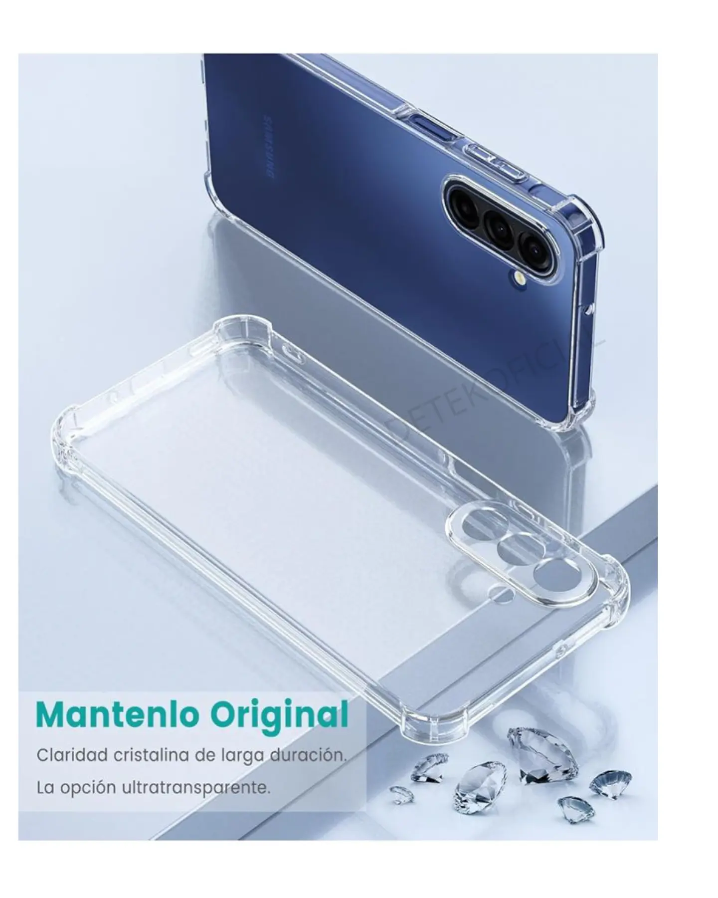 Carcasa Transparente Reforzado Para Samsung Galaxy A17 4G 5G 4