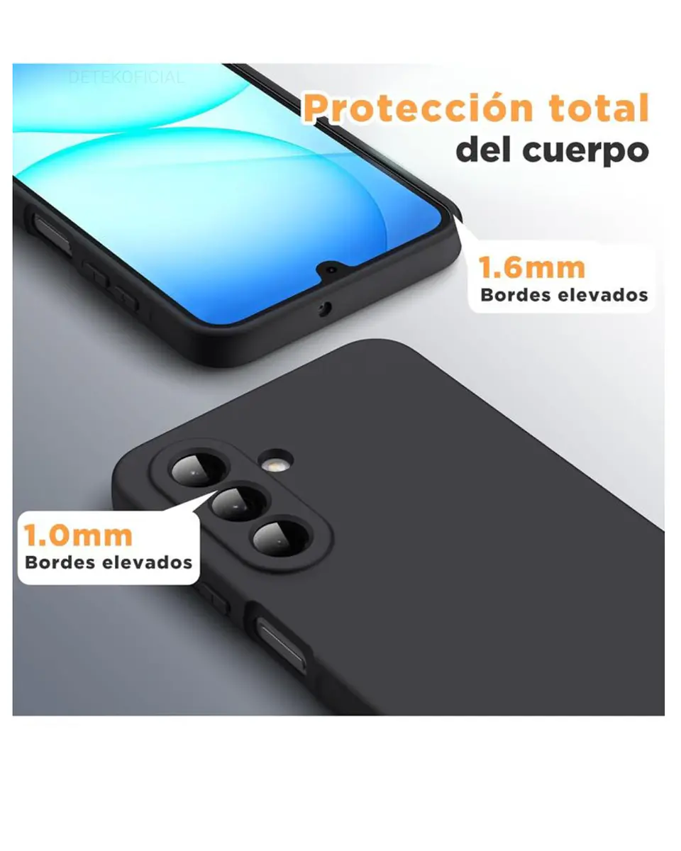 Carcasa Silicona Color Para Samsung Galaxy A17 4G 5G  3