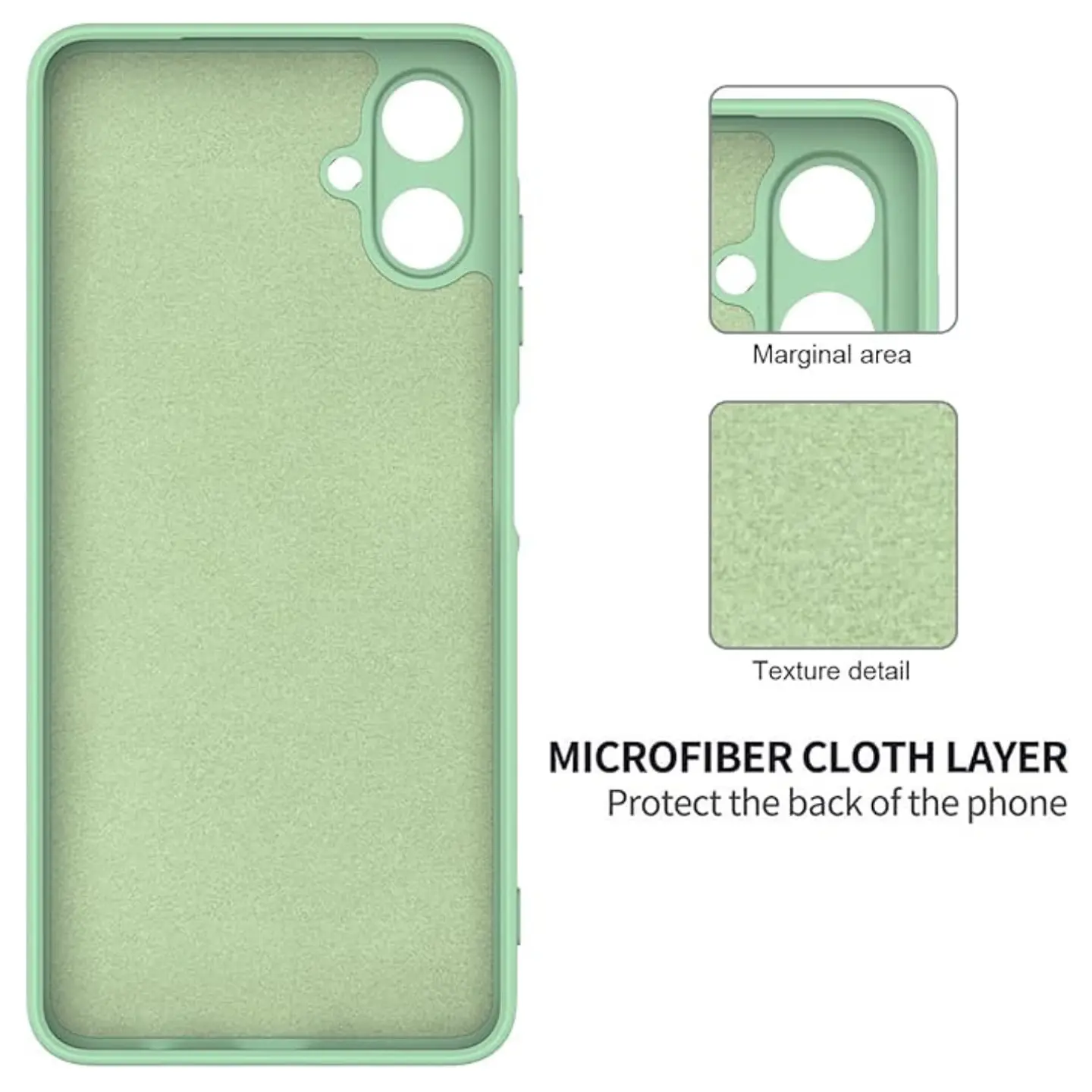 Carcasa Silicona Color para Samsung A07  15