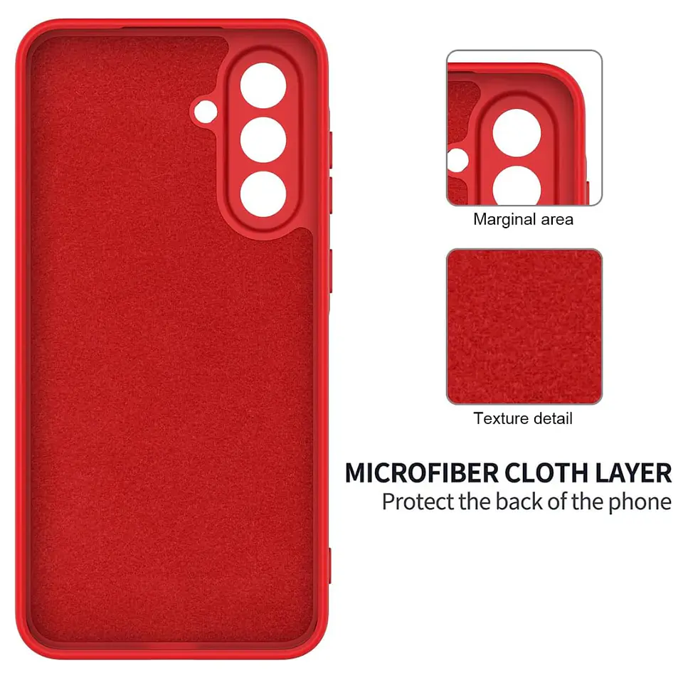 Carcasa Silicona Color para Samsung A17 18