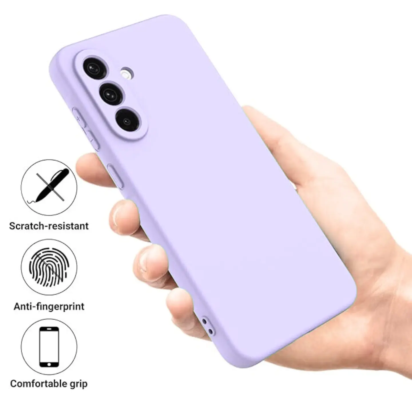 Carcasa Silicona Color para Samsung A17 28