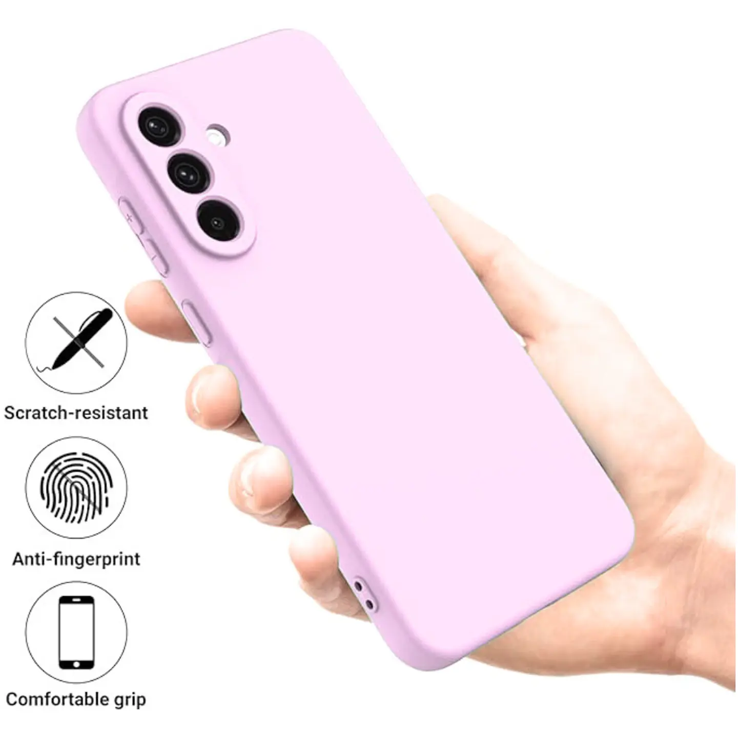 Carcasa Silicona Color para Samsung A17 35