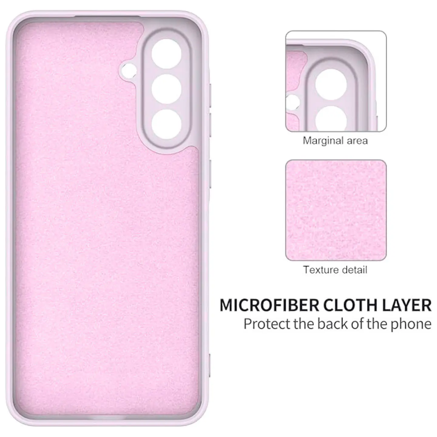 Carcasa Silicona Color para Samsung A17 33