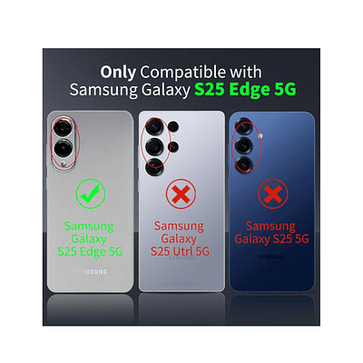 Carcasas Anti Golpe Para Samsung Galaxy S25 Edge 
