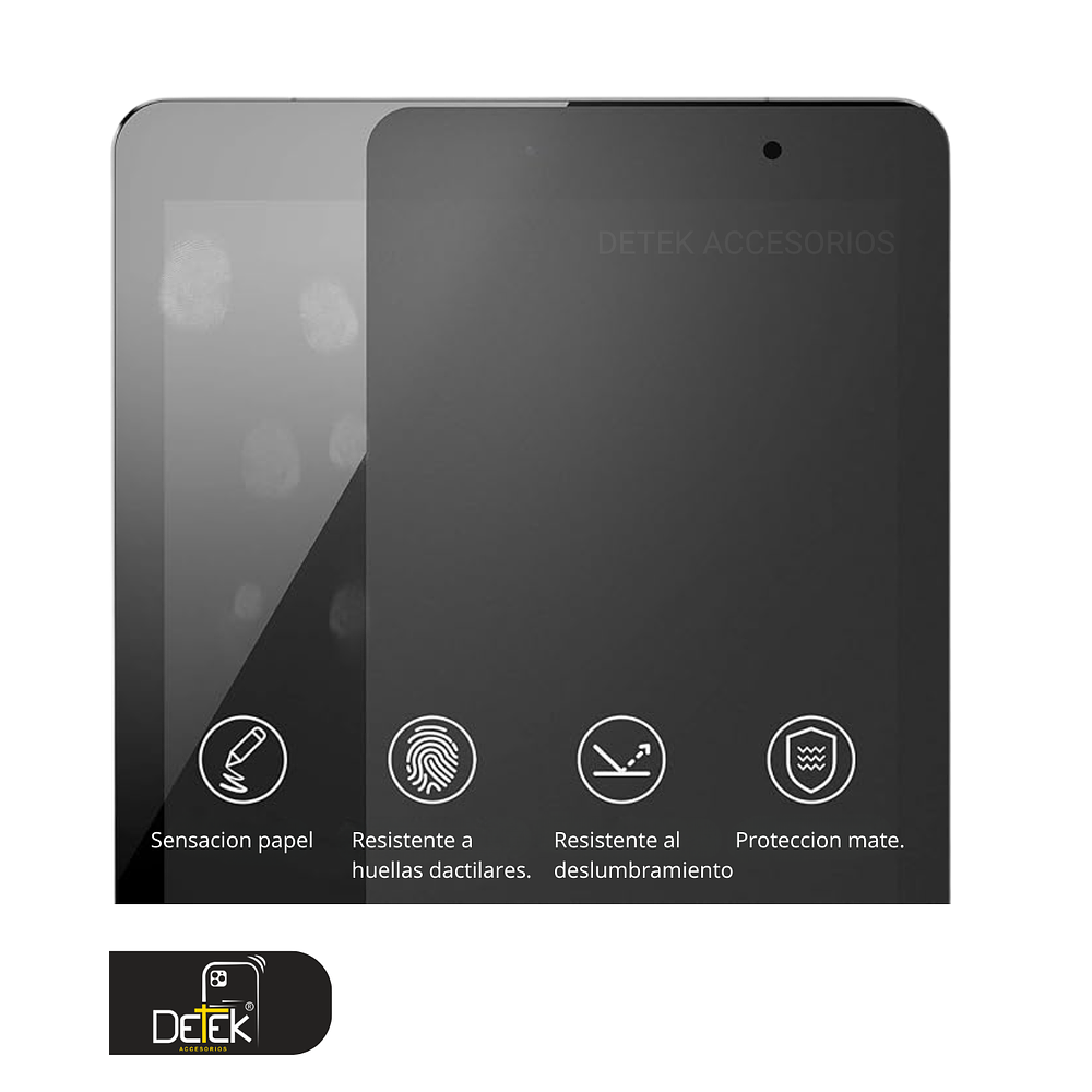 Lamina de vidrio Mate Premium Sensación papel para iPad 10.9" 10ma Generación 